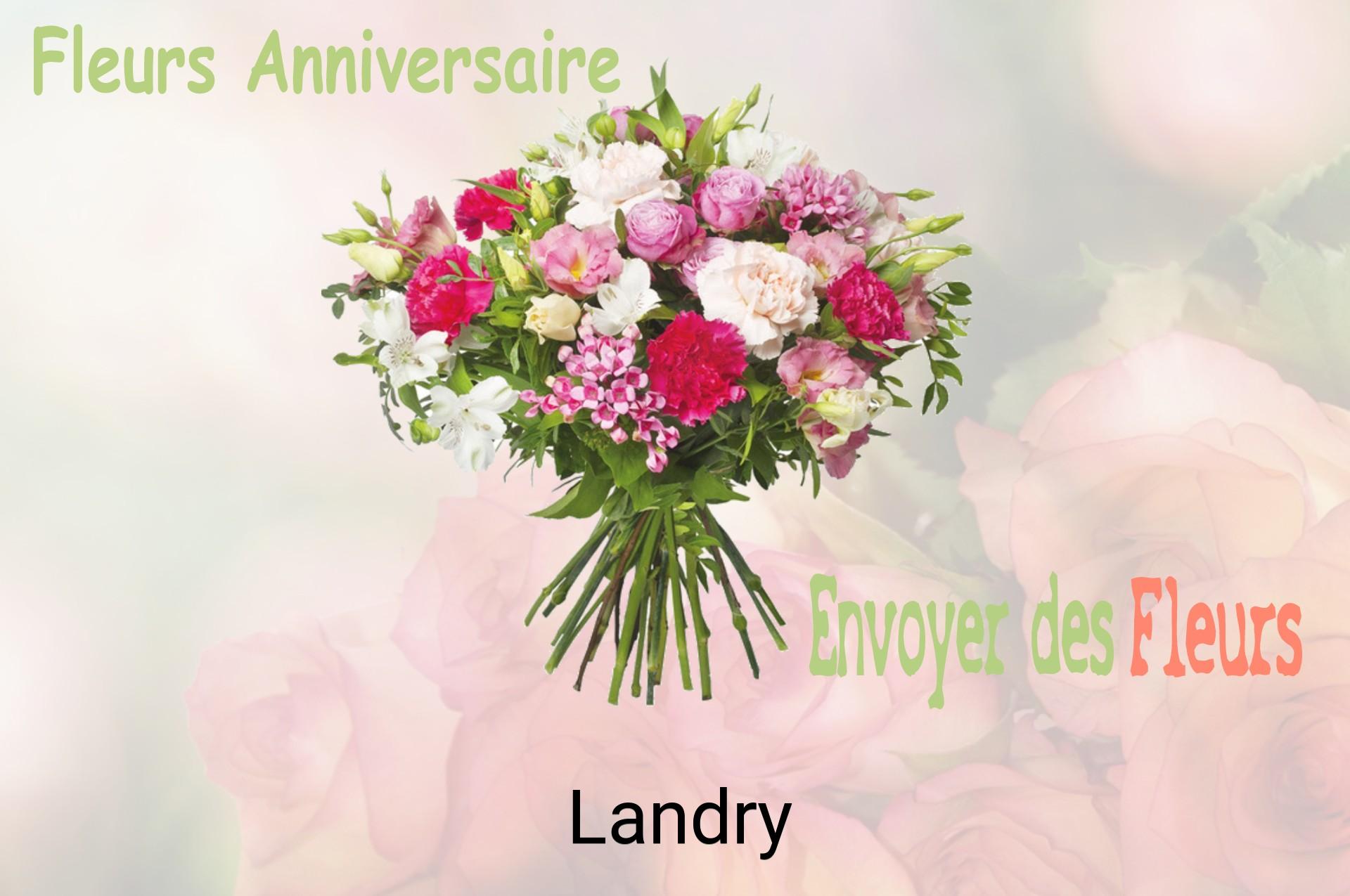 Bouquet de fleurs d’anniversaire livré à Landry